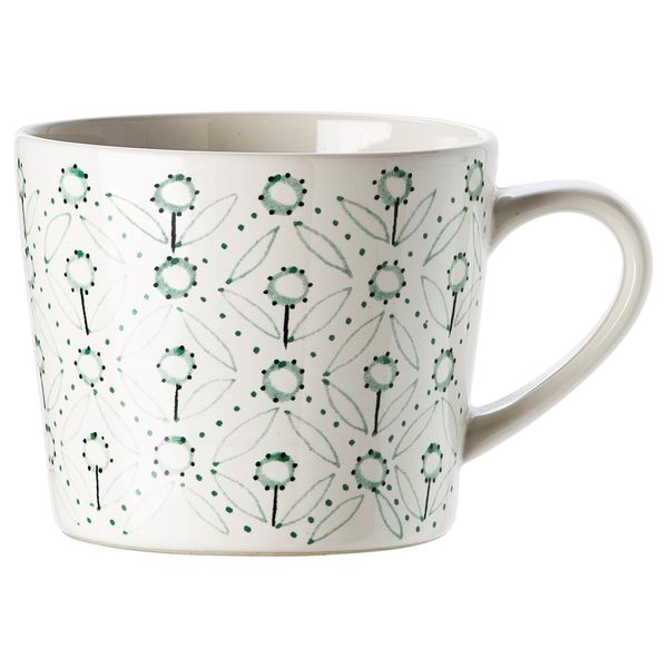 Кружка ЭНИГТ, белый с оттенком, зеленый (36 сл) - фото 1