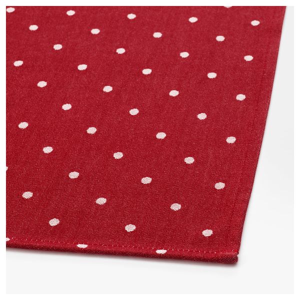 Полотенце кухонное ВИНТЕР 2018, красный, белый точечный (50x70 см) - фото 4
