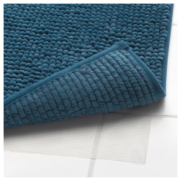 Коврик для ванной ТОФТБУ, зелено-синий (60x90 см) - фото 3