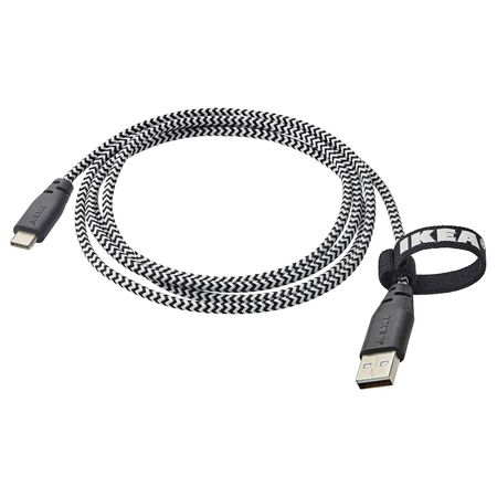 Кабель USB тип C-USB 1.5 м IKEA LILLHULT ЛИЛЛЬХУЛЬТ 504.135.88