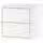 EKET Шкаф с 2 ящиками - белый 35x35x35 см