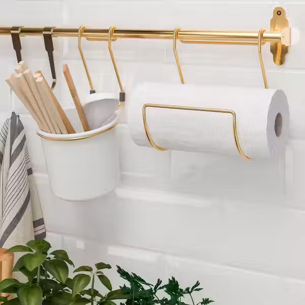 HULTARP Рейлинг - полированный/желтая медь 80 см - фото 2