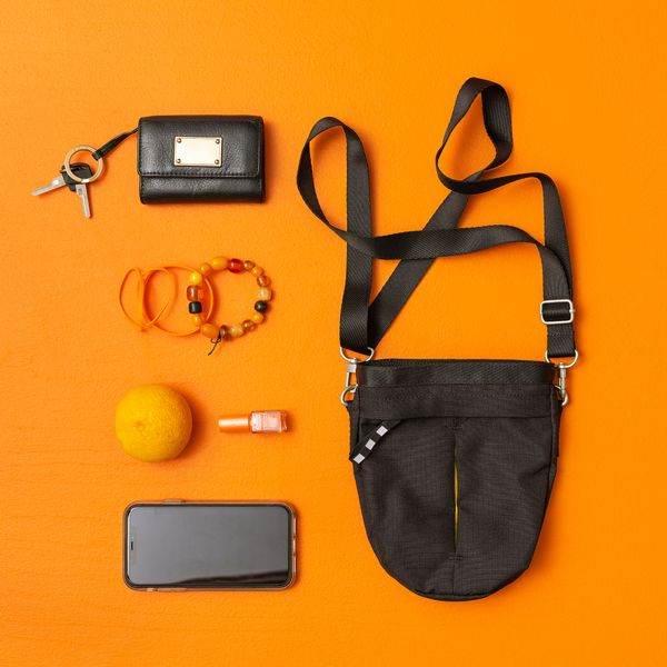 Сумка через плечо, 17x5x20 см/2 л, черный IKEA VÄRLDENS 004.879.11 - фото 9