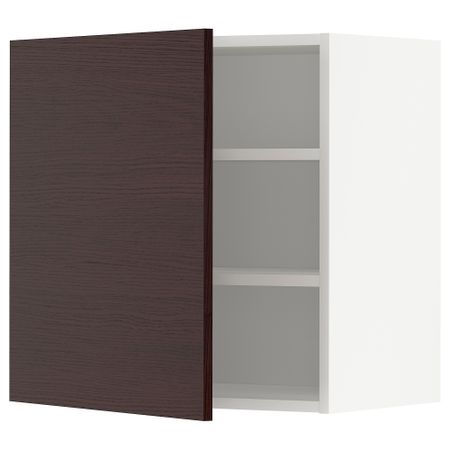 Навесной шкаф с полками, 60x60 cm IKEA METOD МЕТОД 694.653.70