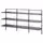 BOAXEL Стеллаж - антрацит 187x40x101 см