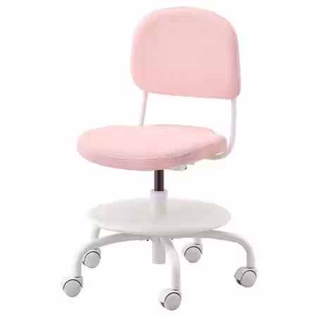 VIMUND Детский стул д/письменного стола - светло-розовый