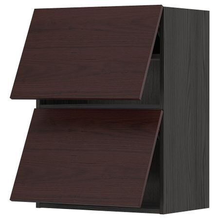 Навесной горизонтальный шкаф, 2 двери, 60x80 cm IKEA METOD МЕТОД 093.937.91