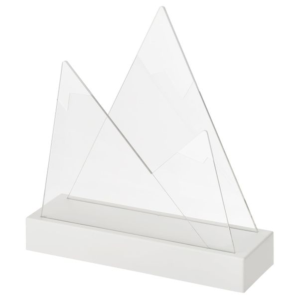 Светодиодная салфетница, с батарейным питанием белый IKEA ВИНТЕРФЕСТ 404.362.84 - фото 1