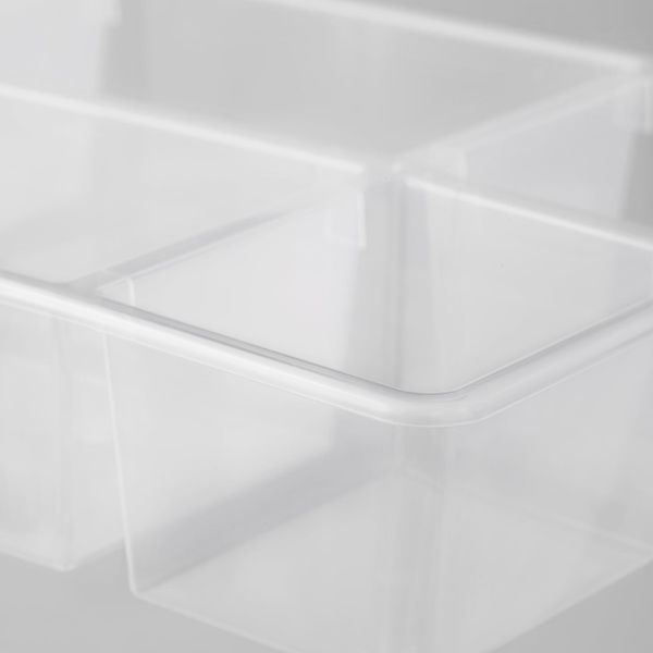 Вставка в ящик, прозрачный 37x24x7 см IKEA ANTONIUS АНТОНИУС 103.787.56 - фото 3