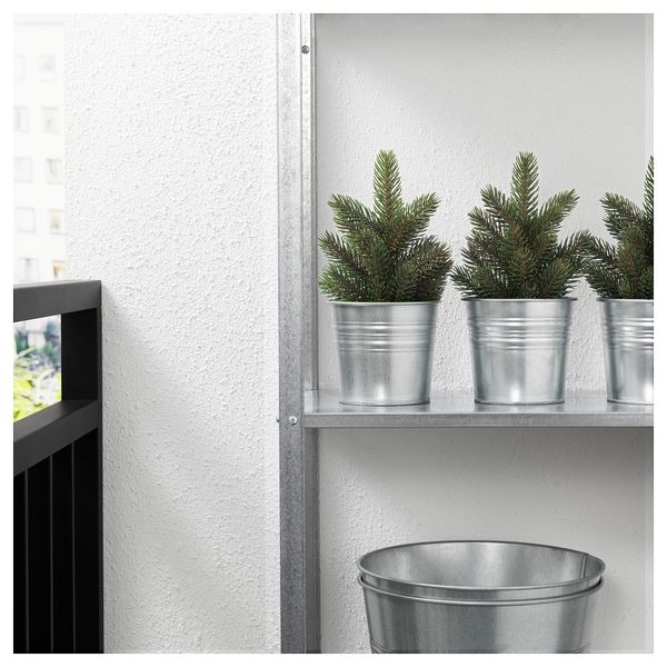 Искусственное растение в горшке ФЕЙКА, д/дома/улицы рождественская елка (9 см) - фото 3