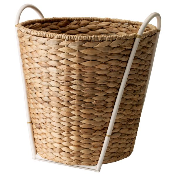 Кашпо КАСТАНЬЕНОТ, водный гиацинт, белый (32 см) - схема-чертеж с размерами