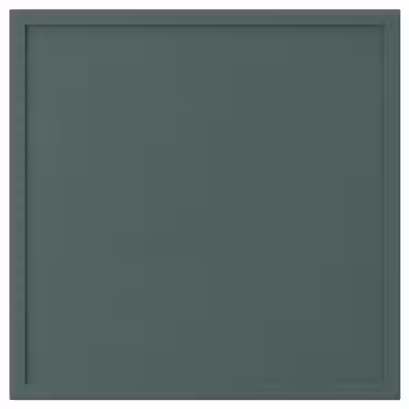 ASPUDDEN Фронтальная панель ящика - темный серо-зеленый 40x40 см