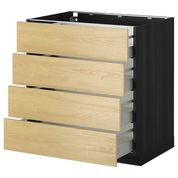 IKEA, вид спереди - схема-чертеж с размерами