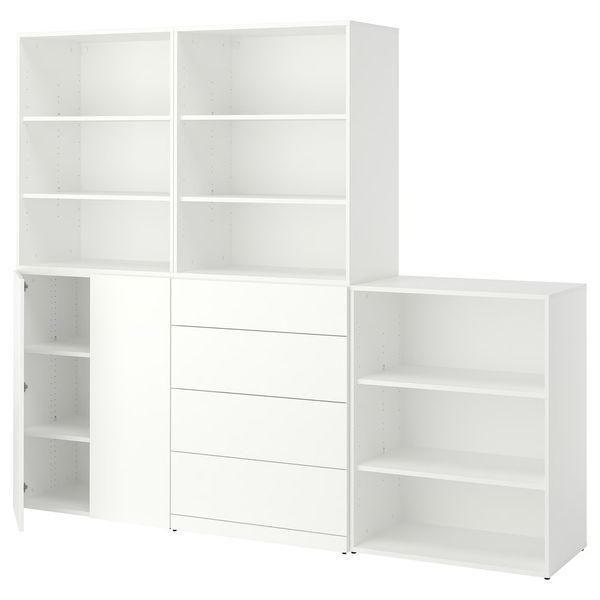 LASTARE Комбинация д/хранения - белый 240x42x200 см - фото 1
