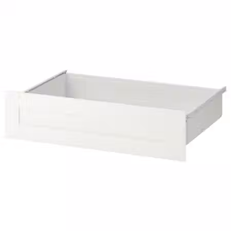 SANNIDAL Ящик - белый/белый 80x57x20 см