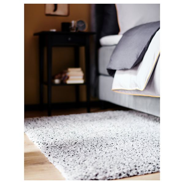 Ковер, длинный ворс, белый 200x270 см IKEA VINDUM ВИНДУМ 503.743.89 - фото 8