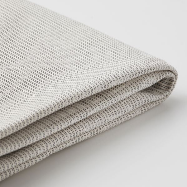 Чехол для стула, длинный, Kolboda бежевый, темно-серый IKEA BERGMUND БЕРГМУНД 404.810.35 - фото 2