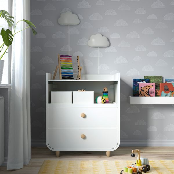 Пеленальный стол с ящиками, белый IKEA MYLLRA 704.835.80 - фото 4