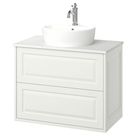 Шкаф с ящиками, раковина, смеситель IKEA TÄNNFORSEN, TÖRNVIKEN ТОРНВИКЕН 395.217.30