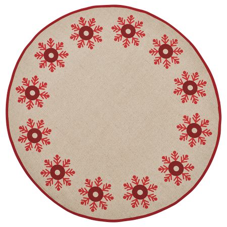 Подстилка для елки, неокрашенный, красный, 100 см IKEA VINTERFINT 805.810.85