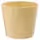 SOJABÖNA СОЙАБОНА Кашпо - светло-желтый 15 см