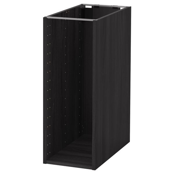 Каркас напольного шкафа, под дерево черный, 30x60x80 см IKEA METOD МЕТОД 104.172.82 - схема-чертеж с размерами