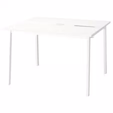 MITTZON МИТТЗОН Конференц-стол - белый 120x108x75 см