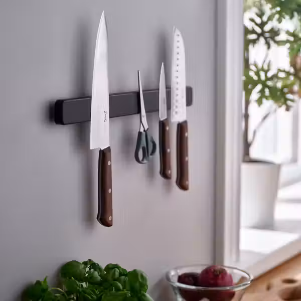 VARDAGEN Нож поварской - нержавеющ сталь/грецкий орех 20 см - фото 3