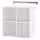 EKET Навесной модуль с 4 отделениями - белый 70x35x70 см