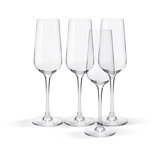 Бокал для шампанского ИВРИГ (22 сл) - схема-чертеж с размерами