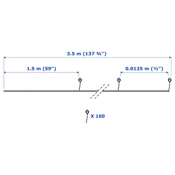 IKEA, дополнительный ракурс - схема-чертеж с размерами
