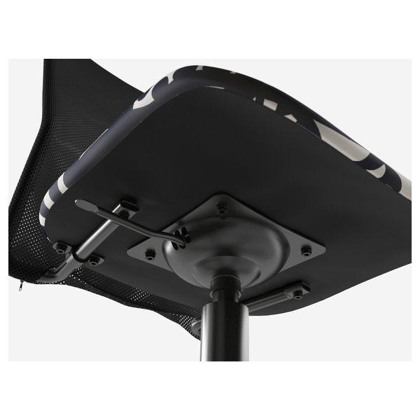 Рабочий стул ТУРБЬЁРН, черный Кварнаторп черный - фото 7