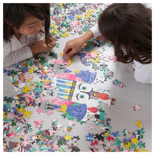 Головоломка ЛАТТО - схема-чертеж с размерами