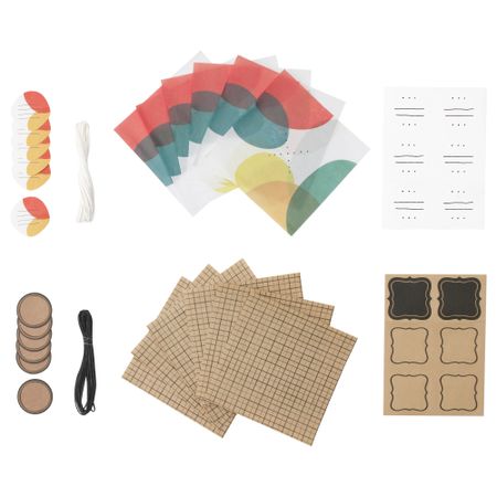 Ярлыки для банок, 14 шт. ХЭМСМАК, различные модели