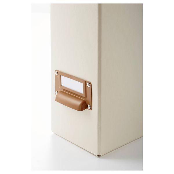 Подставка для журналов ФЬЕЛЛА, белый с оттенком - схема-чертеж с размерами