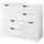 NORDLI Комод с 6 ящиками - белый 120x99 см
