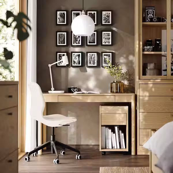 TONSTAD Письменный стол - дубовый шпон 120x47 см - фото 2