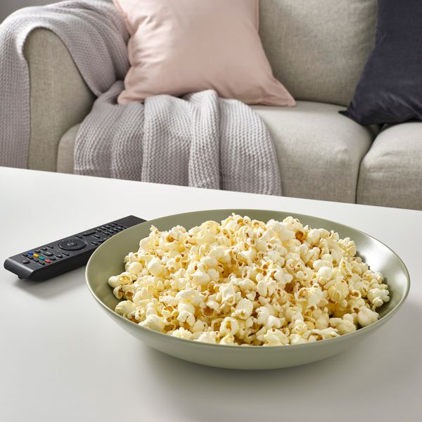 Миска сервировочная, матовая поверхность зеленый 30 см IKEA FÄRGKLAR ФЭРГКЛАР 004.795.10 - фото 3