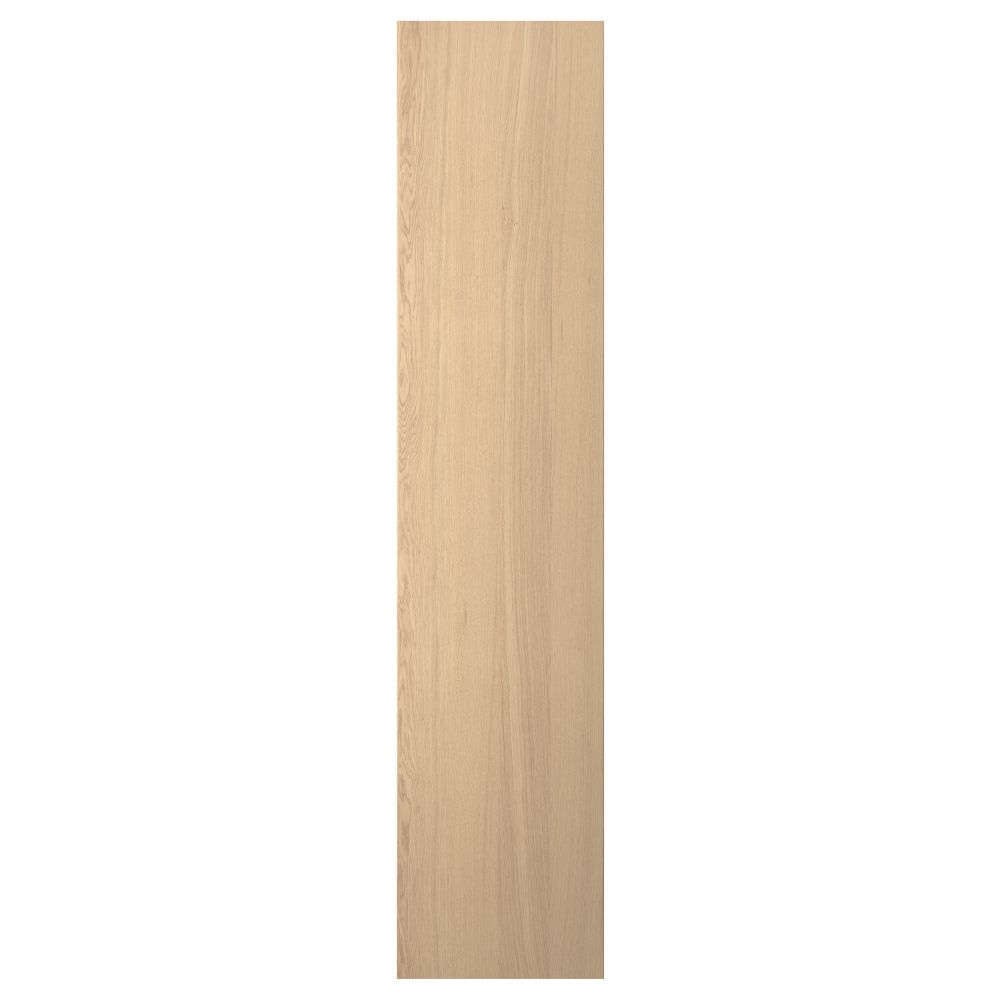 Дверь НЕКСУС, дубовый шпон, беленый (50x229 см) - фото 1