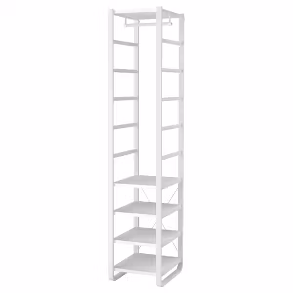 ELVARLI Гардероб, комбинация - белый 44x55x216 см - фото 1