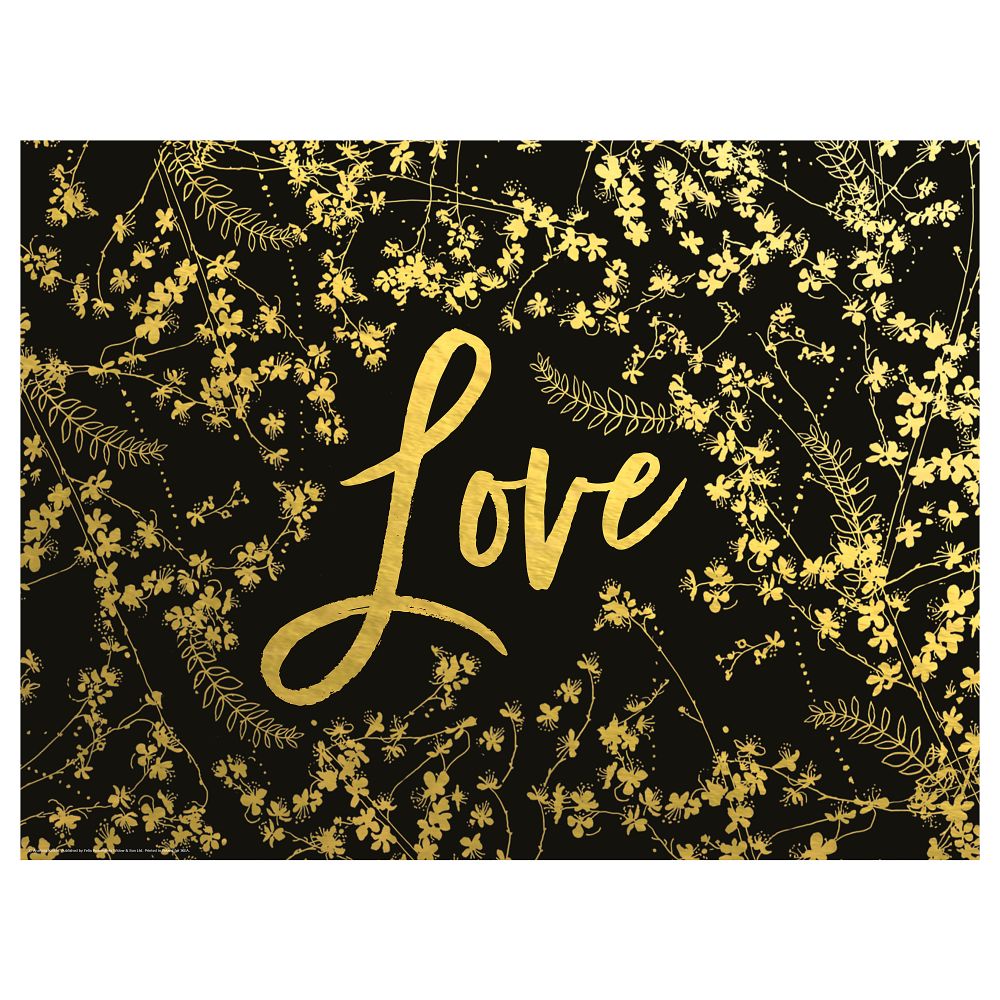 Постер, Позолоченная любовь, 40x30 см IKEA DRÖMBILD ДРЁМБИЛЬД 604.361.03 - фото 1