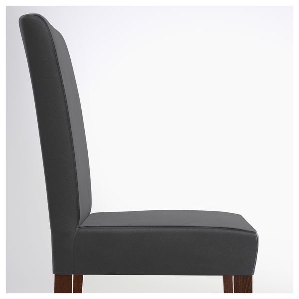 Стул ХЕНРИКСДАЛЬ, коричневый, Дьюпарп темно-серый - фото 5