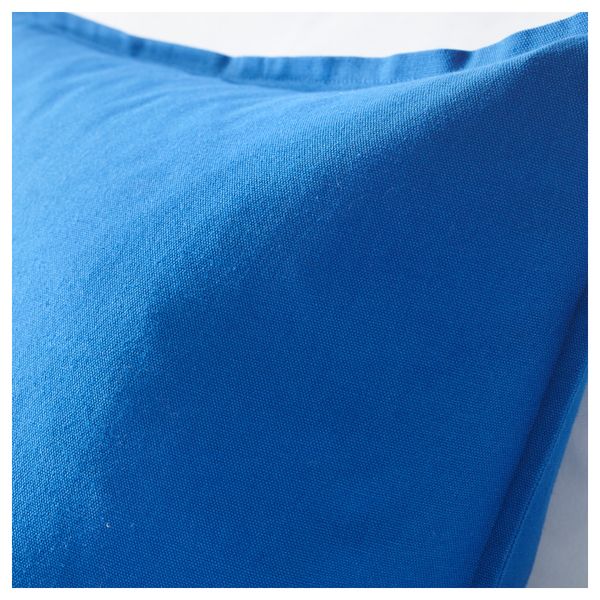 Чехол на подушку ГУРЛИ, синий (50x50 см) - фото 2