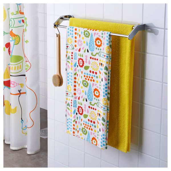 Банное полотенце ЛЁННЕРН, разноцветный (70x140 см) - фото 4