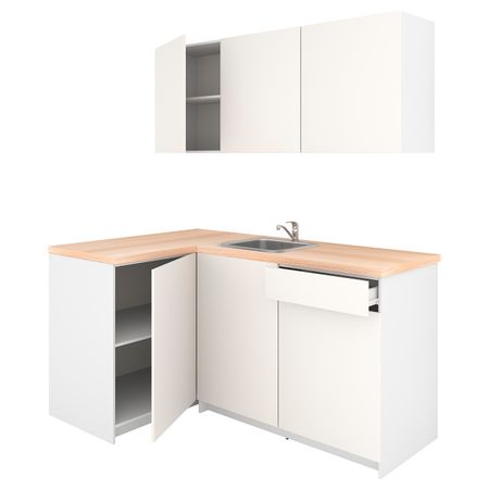 Кухня, белый 120x180x220 см IKEA KNOXHULT КНОКСХУЛЬТ 694.045.98
