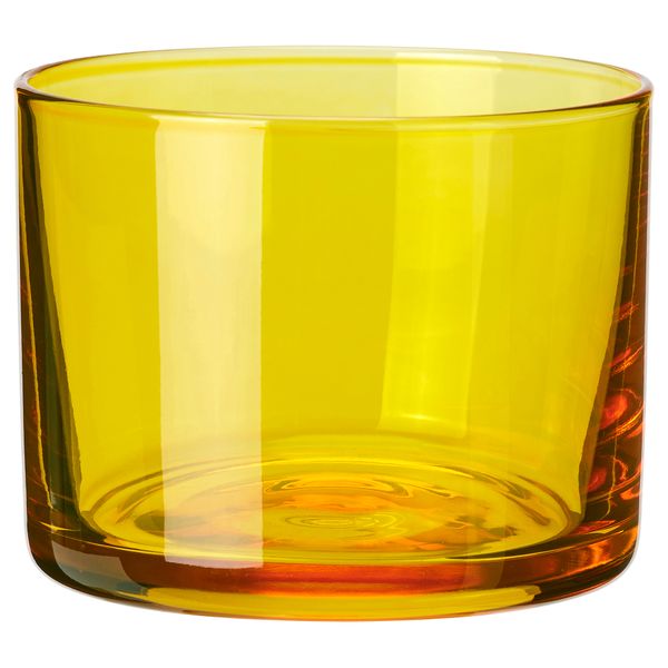 Подсвечник, ярко-желтый, 6 см IKEA BUSKBJÖRK 505.631.20 - фото 2