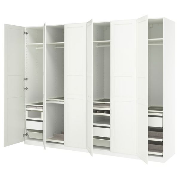 IKEA, вид спереди - схема-чертеж с размерами