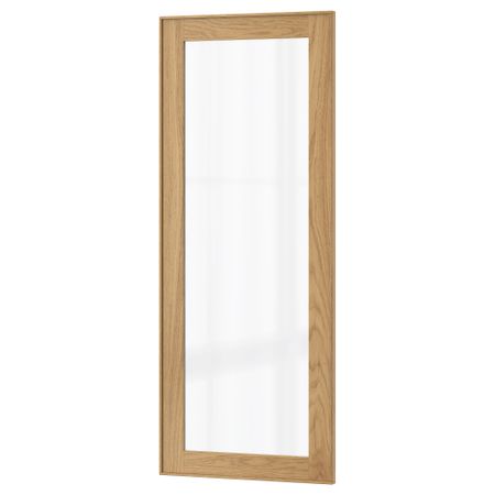 Стеклянная дверь ЭКЕСТАД, дуб