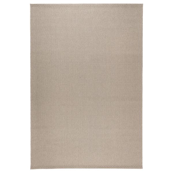 Ковер безворсовый, для/дома/улицы, бежевый 160x230 см IKEA MORUM МОРУМ 703.708.80 - фото 1