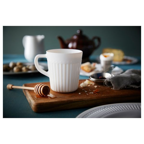 Кружка, белый 25 сл IKEA САННИНГ 303.784.73 - фото 2